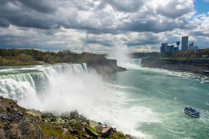 Aktuelles Bild der Niagarafälle